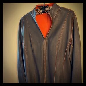 Chico Reversible Leather/Suede Jacket